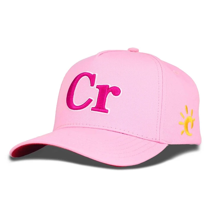 Pink Letter Baseball Cap