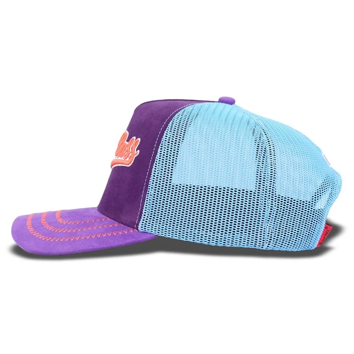 Temperament Three-dimensional Embroidery Trucker Cap