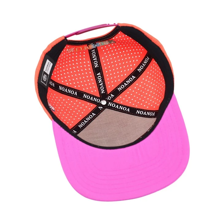 Men's 6 Panels Beach Snapback Waterproof Hat With Miami Logo